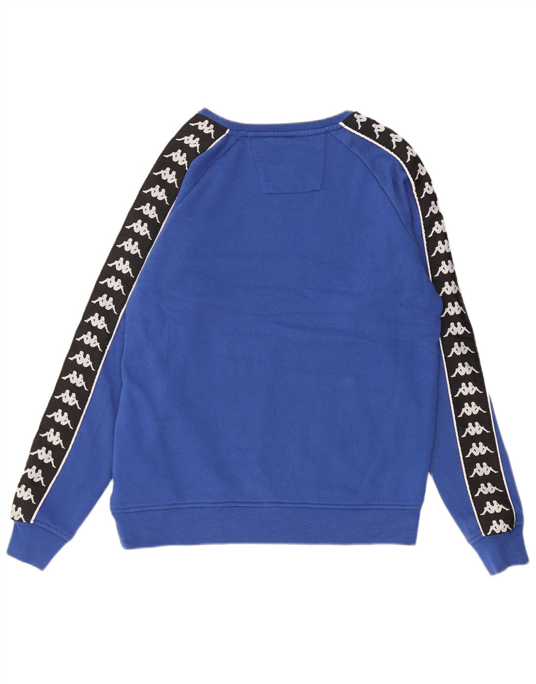 Ανδρικό γραφικό φούτερ KAPPA Jumper Small Blue Colourblock Βαμβακερό