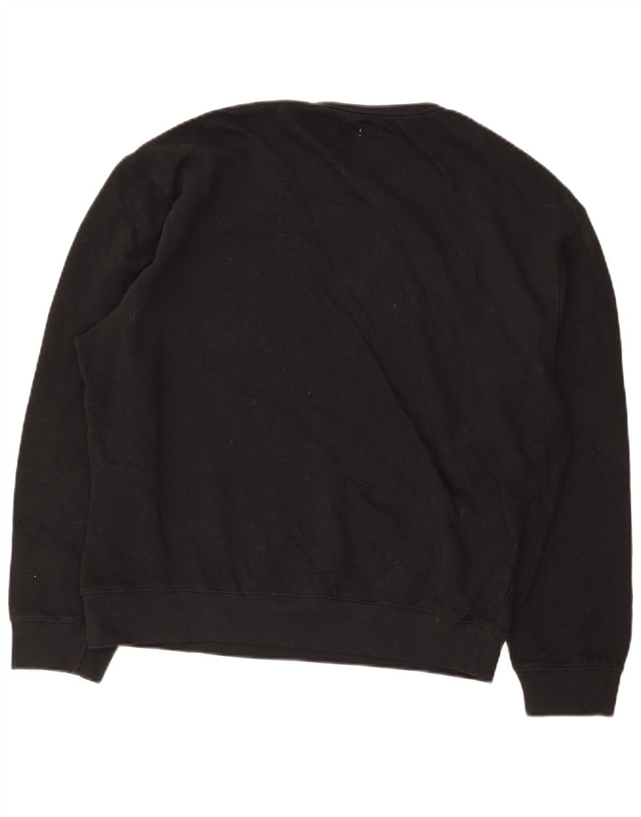 Ανδρικό γραφικό φούτερ Gap Jumper XL Μαύρο βαμβακερό