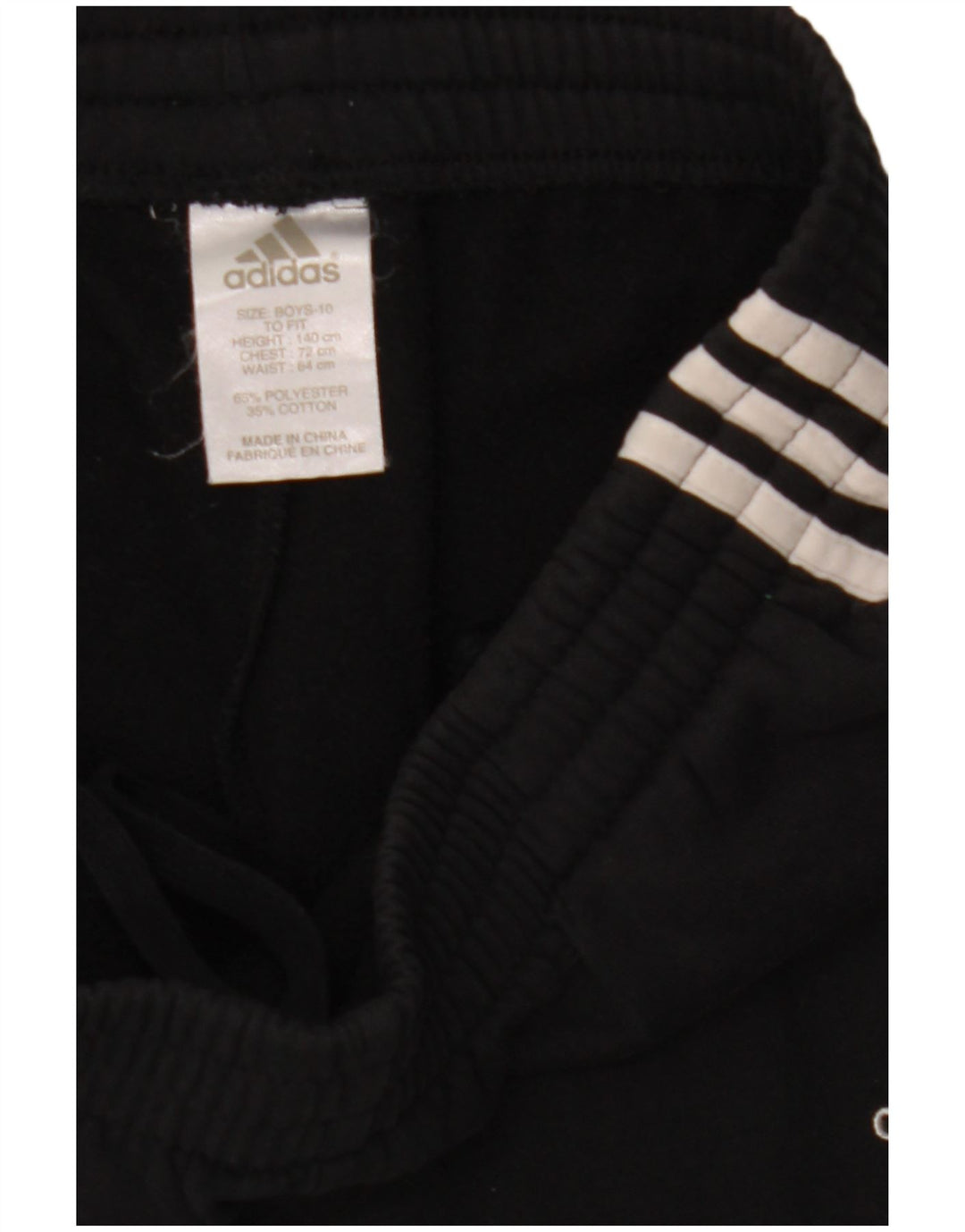 Παντελόνι αθλητικής φόρμας Adidas Boys 9-10 Years Black Polyester