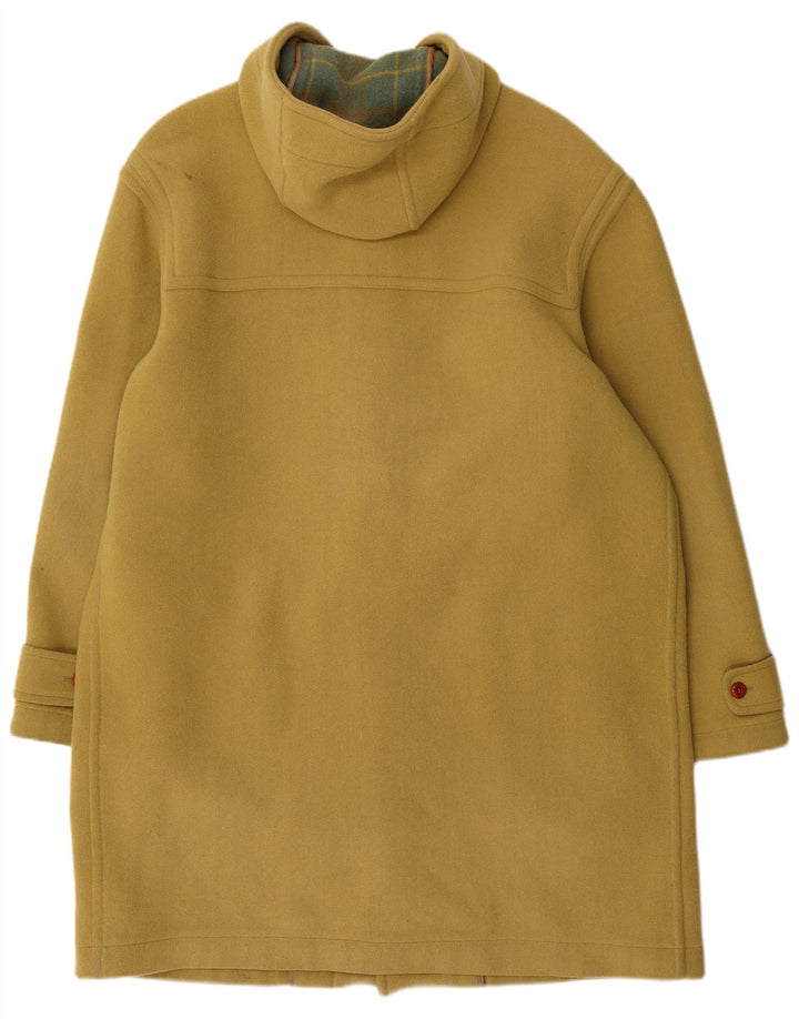 Vintage Ανδρικό παλτό Duffle με κουκούλα IT 52 XL Κίτρινο