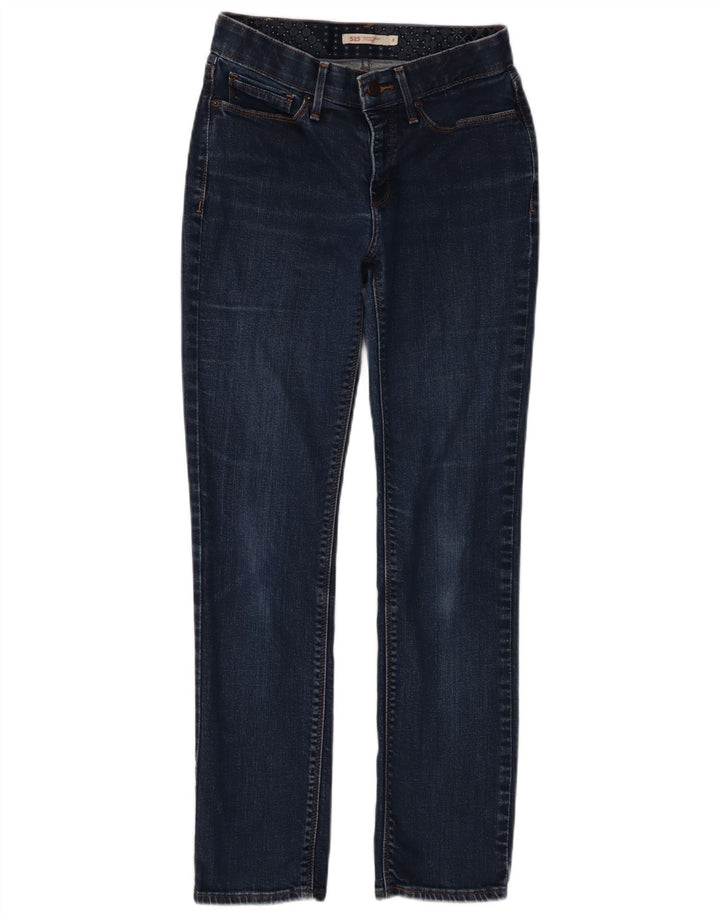 Levi's Womens 525 Straight Jeans US 4 Small W28 L28 Navy Blue