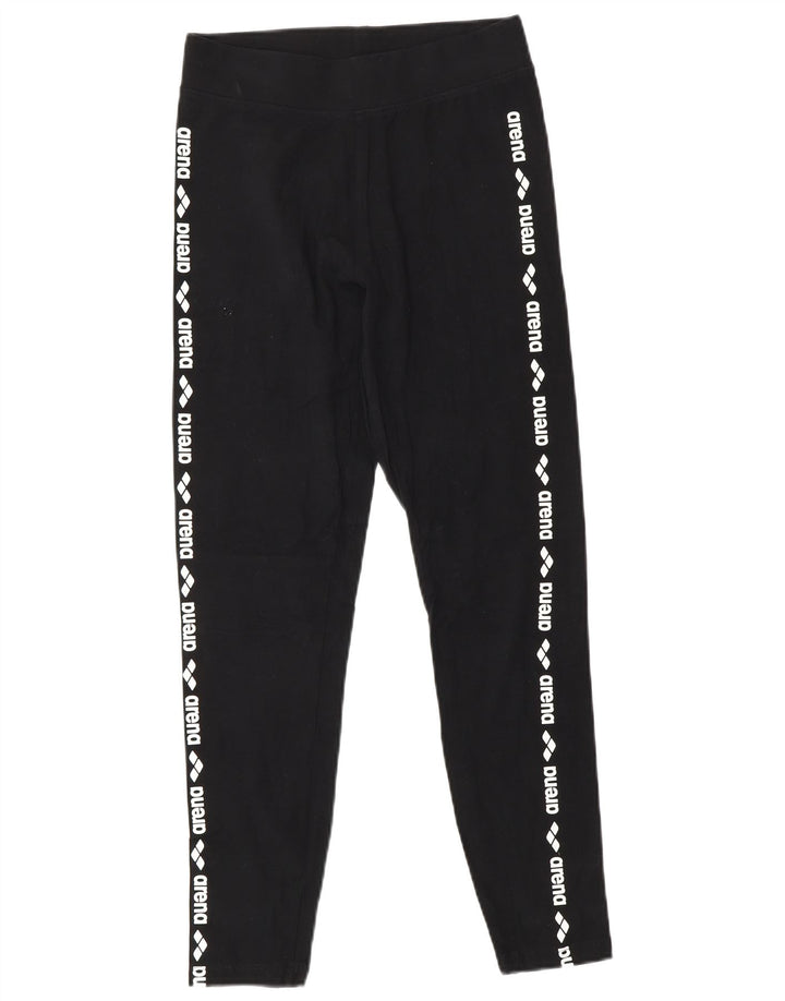 ARENA Γυναικείο Γραφικό Κολάν UK 6 XS Μαύρο Βαμβακερό