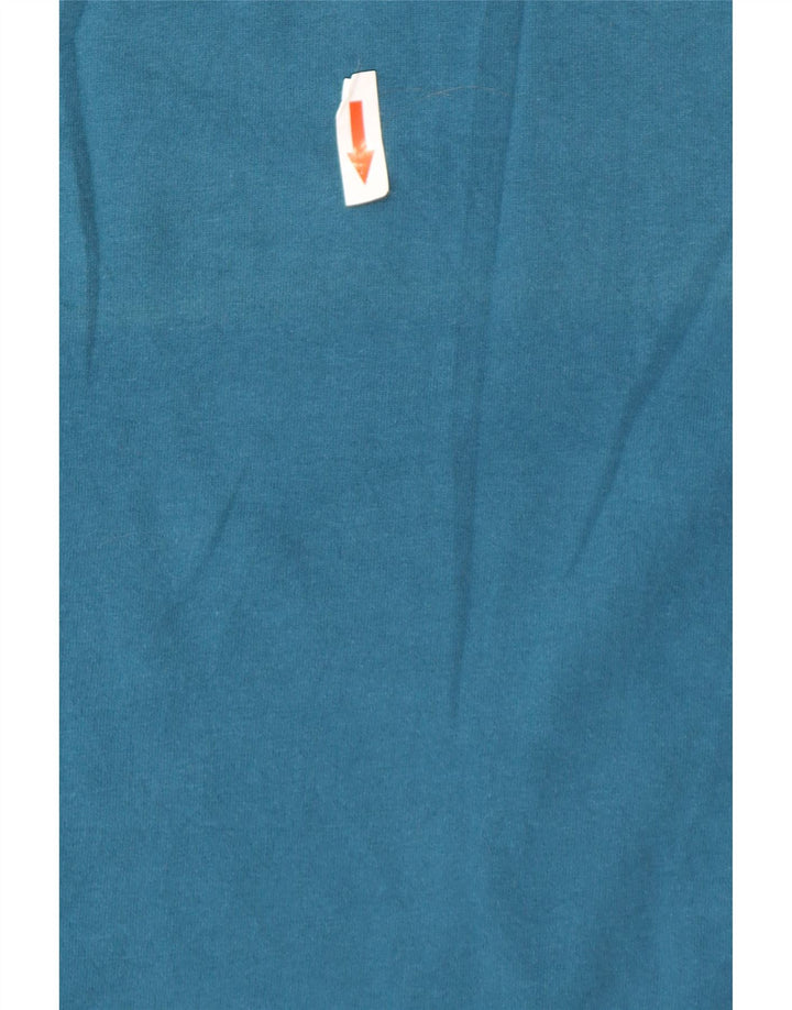 Lee Ανδρικό T-Shirt Top μεγάλο μπλε βαμβακερό