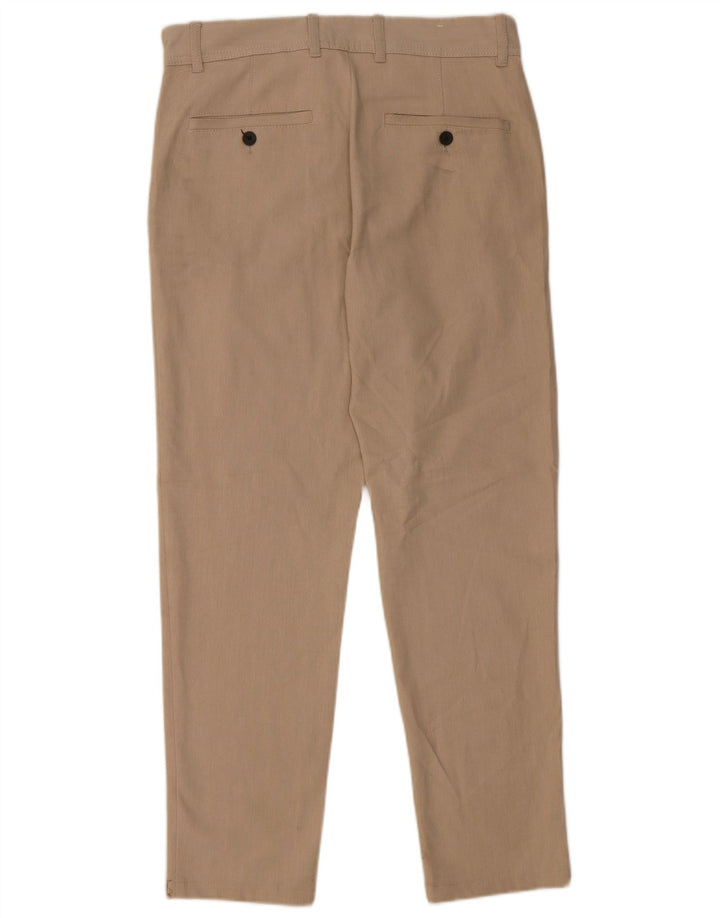 Zara Ανδρικό παντελόνι Chino Slim EU 38 Small W30 L28 Beige Polyester