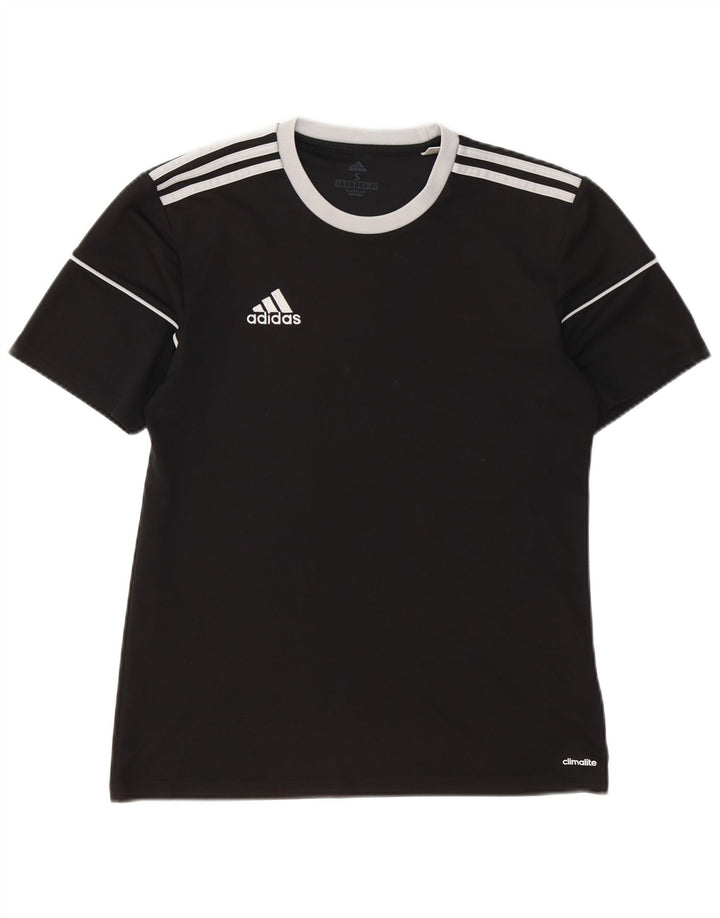 Ανδρικό T-Shirt Climalite ADIDAS Top Small Black Polyester