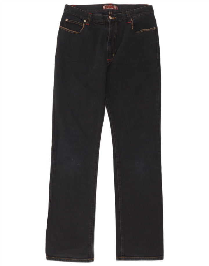 Sasch Γυναικείο τζιν ίσιο W32 L34 Navy Blue Cotton