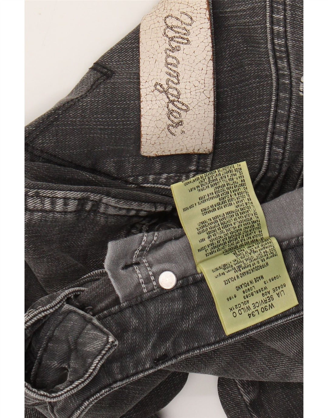 WRANGLER Γυναικείο Lia Slim Jeans W30 L31 Γκρι βαμβακερό