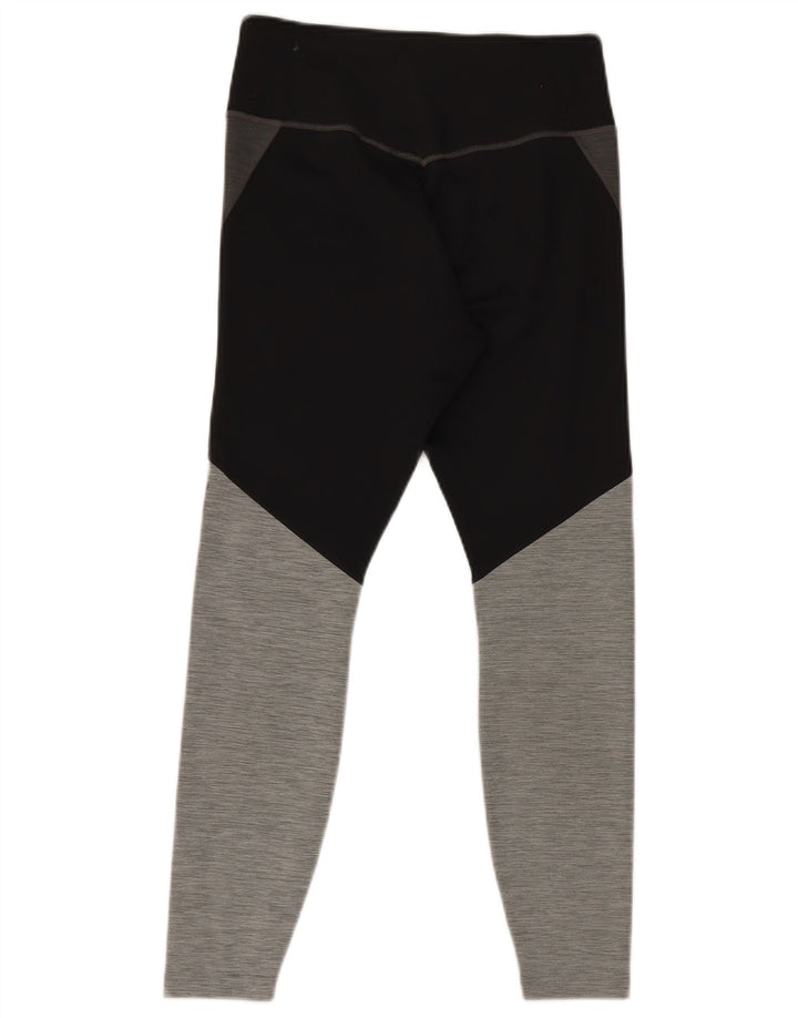 Γυναικεία κολάν Nike Dri Fit UK 12 μεσαίου γκρι χρώματος πολυεστέρας