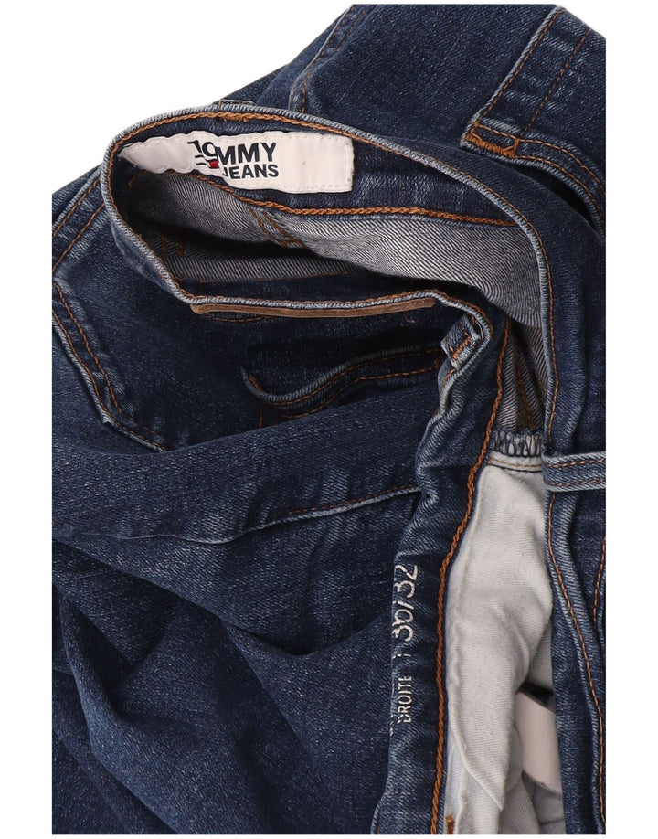 Tommy Hilfiger Ανδρικό Droite Slim Jeans W36 L32 Blue