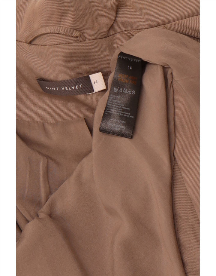 Γυναικείο Utility Jacket MINT VELVET UK 14 Medium Brown Lyocell