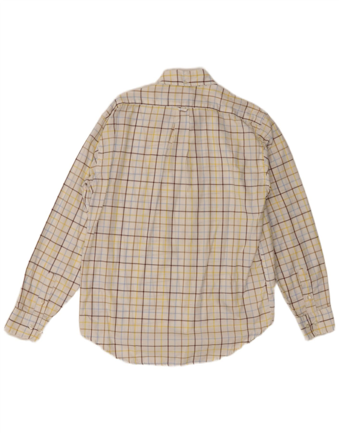 Ανδρικό πουκάμισο Henry Cottons Μέγεθος 41 Medium White Check Cotton