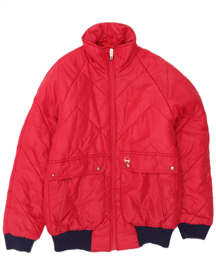 Brunik Ανδρικό μπουφάν με επένδυση UK 38 Medium Red Colourblock