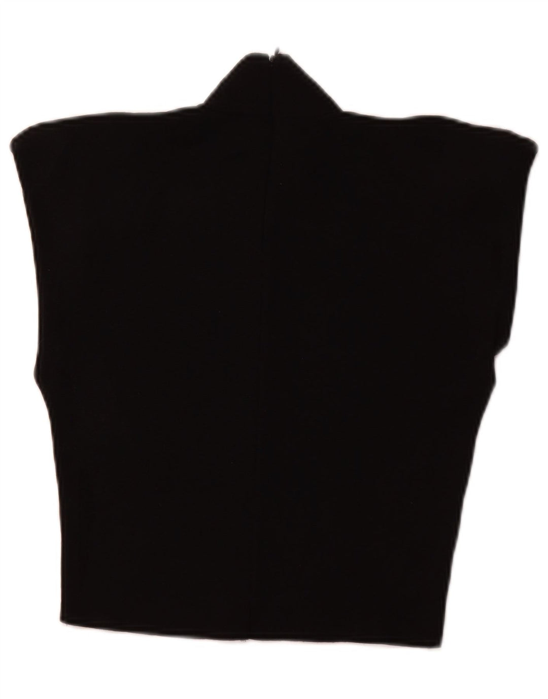 Γυναικείο πουλόβερ ZARA Crop Turtle Neck Jumper UK 12 Medium Black