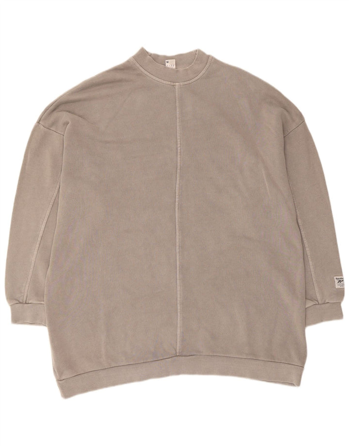 Reebok Γυναικεία φούτερ μεγάλου μεγέθους Jumper UK 12/14 Medium Grey