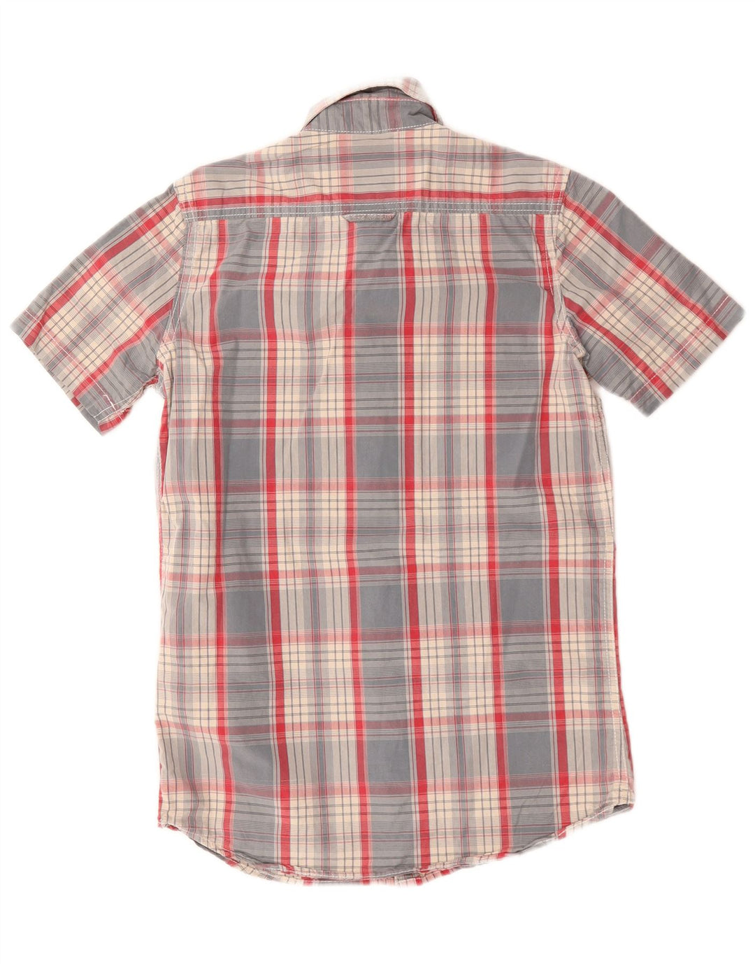 Ανδρικό κοντομάνικο πουκάμισο Superdry Small Blue Check Cotton