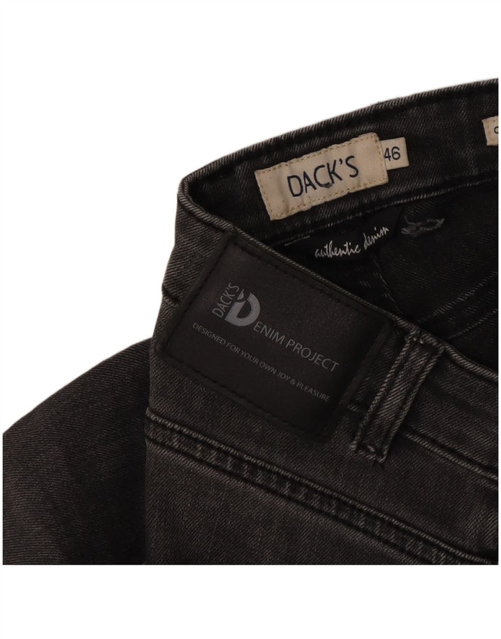 Dack's Crop Skinny Jeans IT 46 Large W30 L26 Grey
