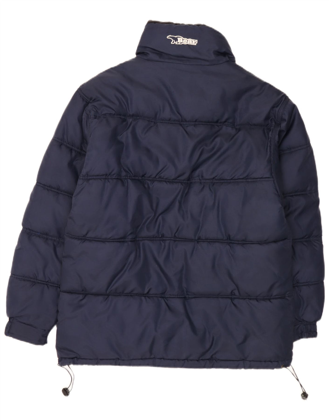 Ανδρικό Bear Reversible padded Jacket UK 38 Medium Navy Blue Polyamide