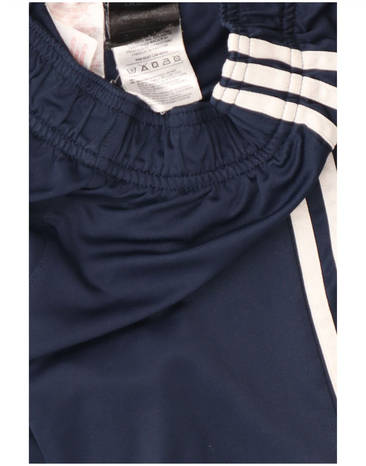 Αθλητικά σορτς ADIDAS για αγόρια 9-10 ετών Navy Blue Polyester