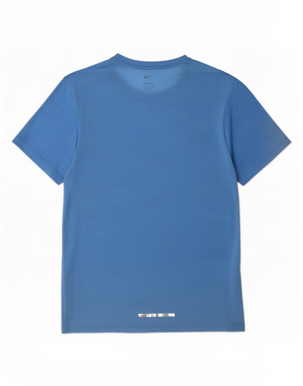Ανδρικό μπλουζάκι Nike με μπλουζάκι Dri Fit Small Blue Pinstripe Polyester