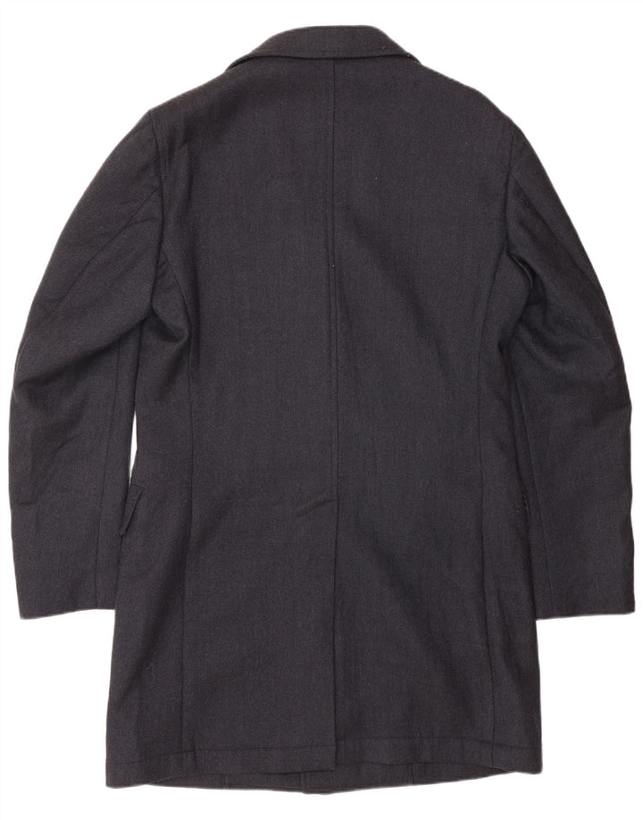 LUIGI BIANCHI Ανδρικό Longline Blazer Jacket IT 48 Medium Navy Blue Classic