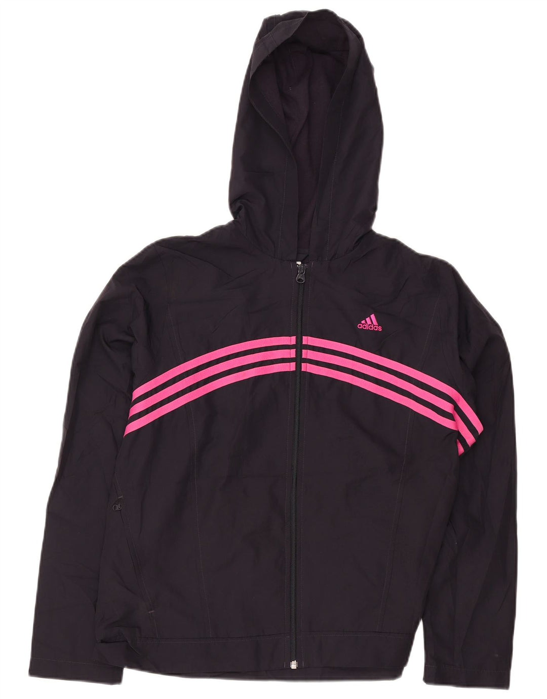 Γυναικεία αθλητική φόρμα Adidas Top Jacket UK 16 Large Black Polyester