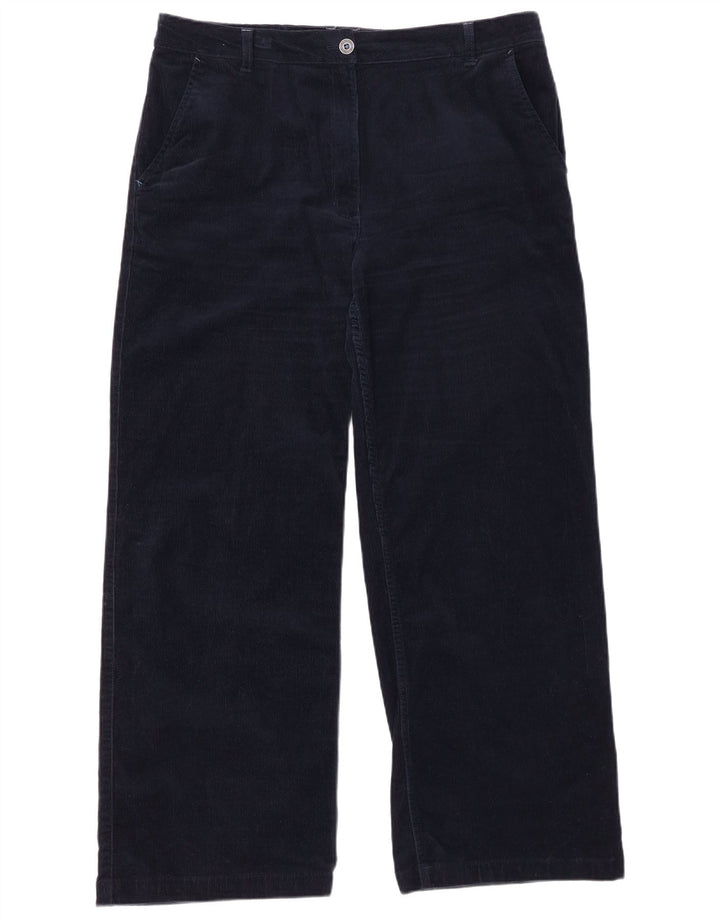 WHITE STUFF Γυναικείο κοτλέ παντελόνι UK 16 Large W34 L29 Navy Blue