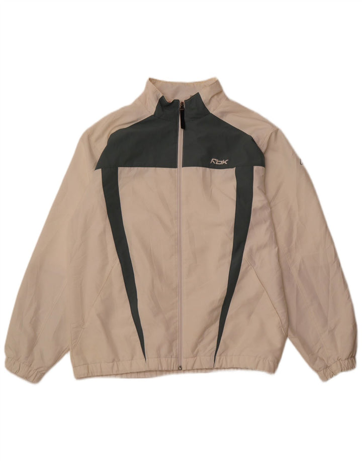 Ανδρική φόρμα REEBOK Top Jacket Large Off White Colourblock Polyester