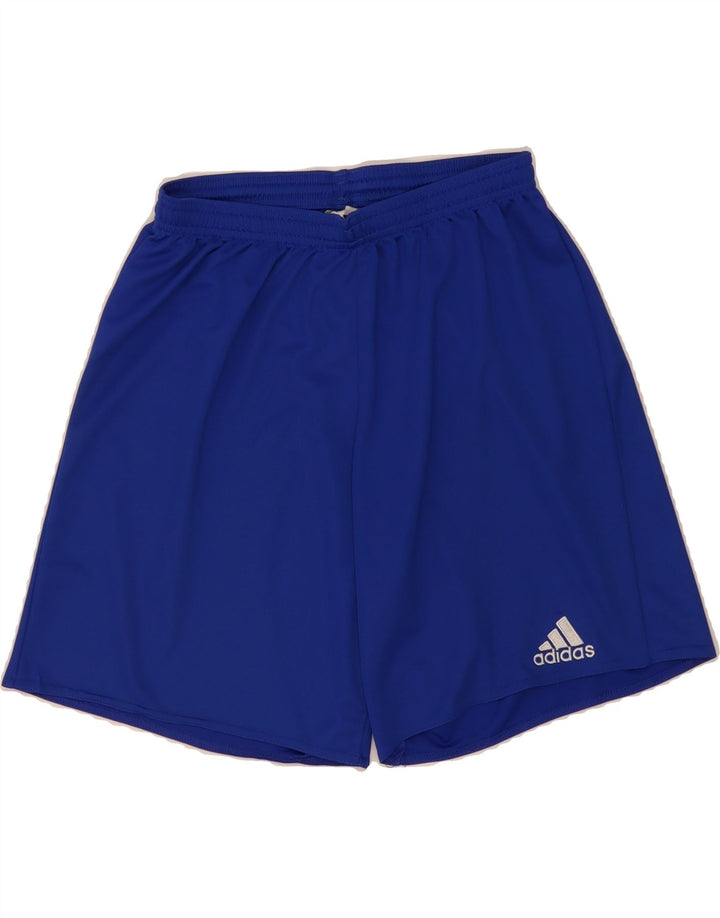 ADIDAS Mens Climalite Sport Shorts Medium  Blue Polyester Vintage Adidas and Second-Hand Adidas from Messina Hembry 