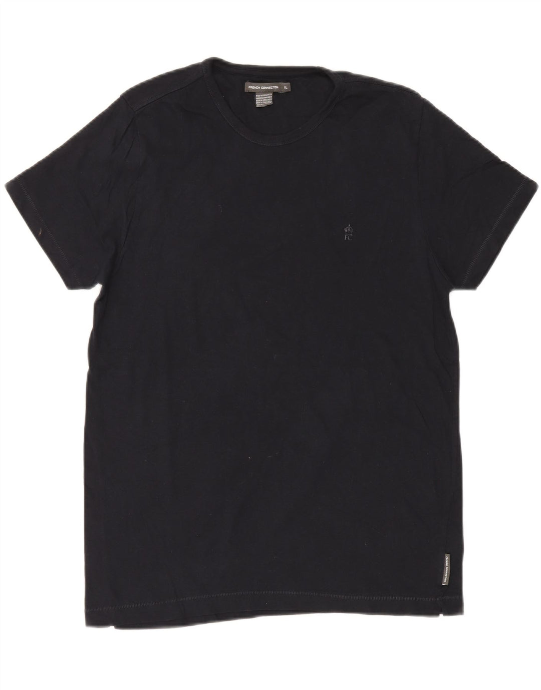 Ανδρικό T-Shirt French Connection Top XL Μαύρο βαμβακερό