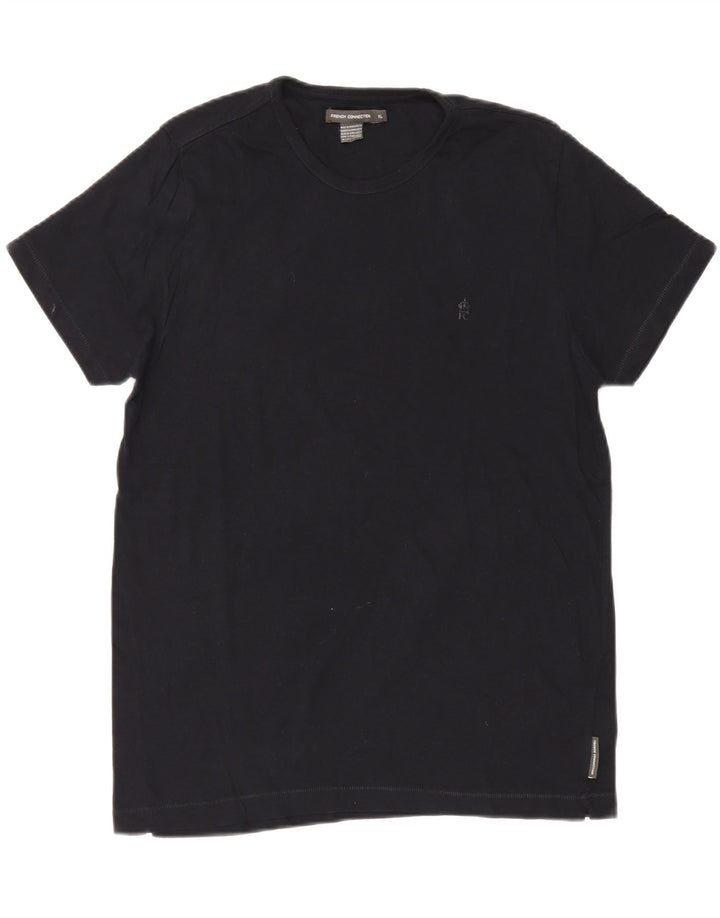 Ανδρικό T-Shirt French Connection Top XL Μαύρο βαμβακερό