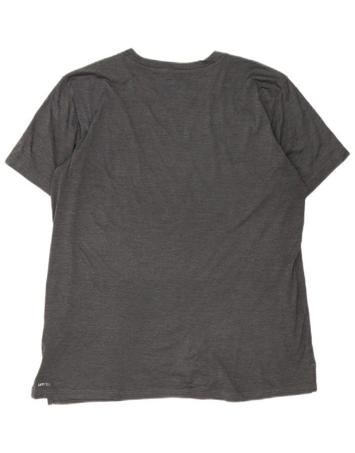 Ανδρικό γραφικό T-Shirt Puma Top Medium Grey Polyester