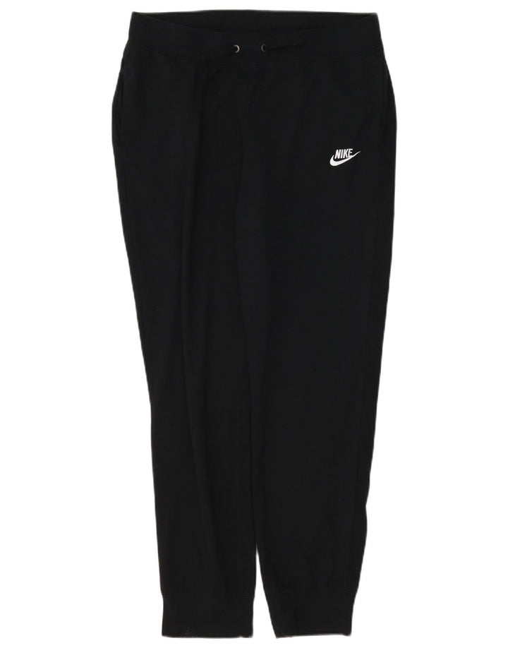 Γυναικεία αθλητική φόρμα NIKE Παντελόνι Joggers UK 14 Μεσαίο μαύρο βαμβακερό