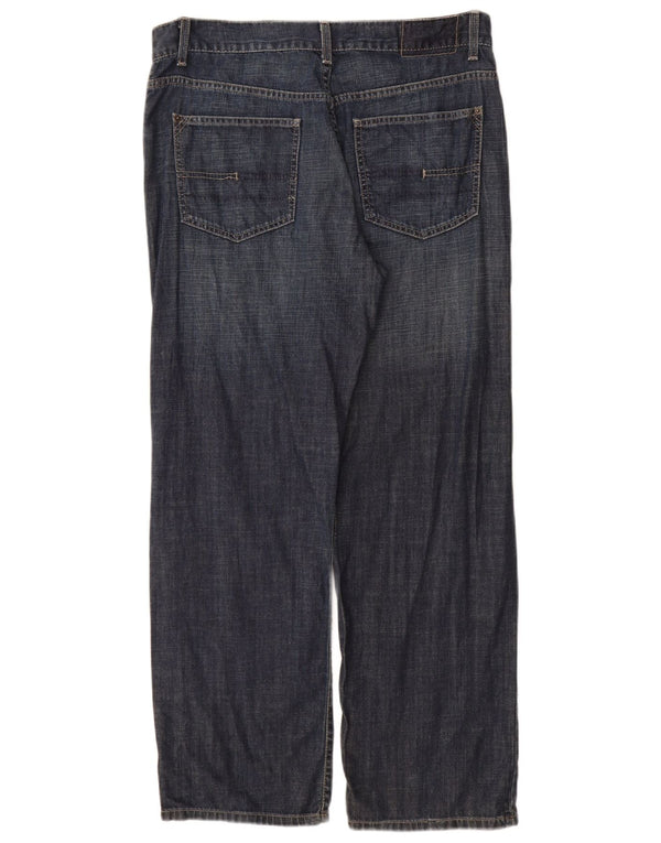 Ανδρικό τζιν ίσιο Calvin Klein W34 L30 Navy Blue Cotton