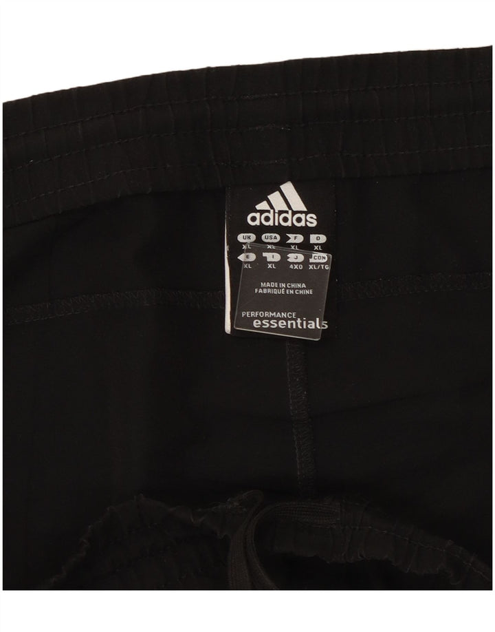 Ανδρική φόρμα Adidas Climalite Παντελόνι XL Μαύρο Πολυεστέρας