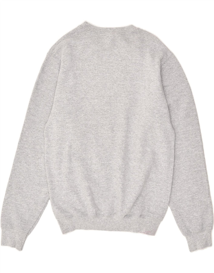 VINTAGE Mens Cougars Graphic Sweatshirt Jumper Small Grey Vintage Vintage and Second-Hand Vintage from Messina Hembry 