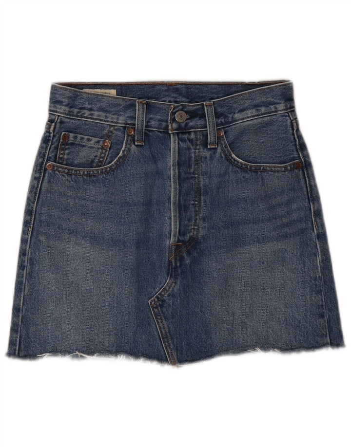 Γυναικεία τζιν φούστα Levi's W24 XS Μπλε βαμβακερή