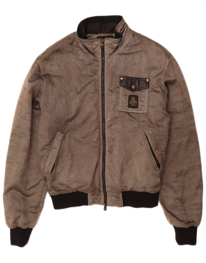 Ανδρικό μπουφάν Refrigiwear Bomber UK 38 Medium Grey Polyamide