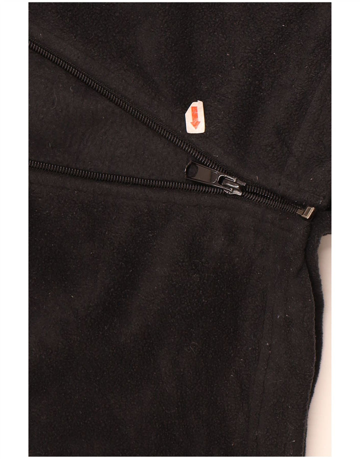 COLUMBIA Womens Fleece Jacket UK 18 XL Black Polyester