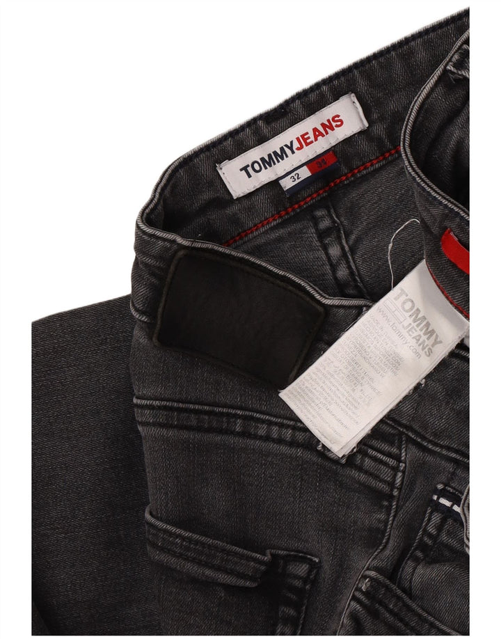 Tommy Hilfiger Γυναικείο Slim Jeans W32 L34 Μαύρο βαμβακερό