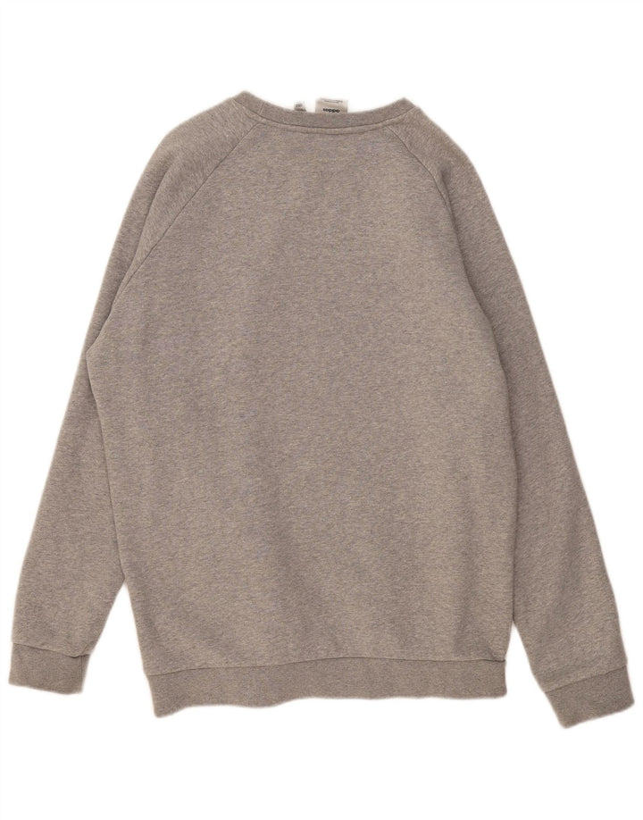 Ανδρικό φούτερ ADIDAS Jumper Μεγάλο γκρι βαμβακερό