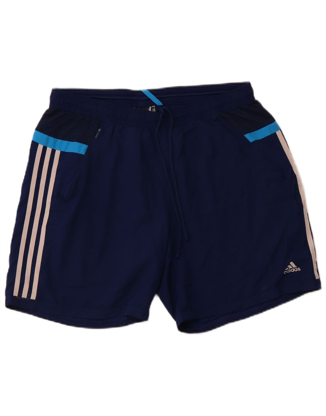 Γυναικείο αθλητικό σορτς ADIDAS Climacool UK 16 Large Blue Polyester