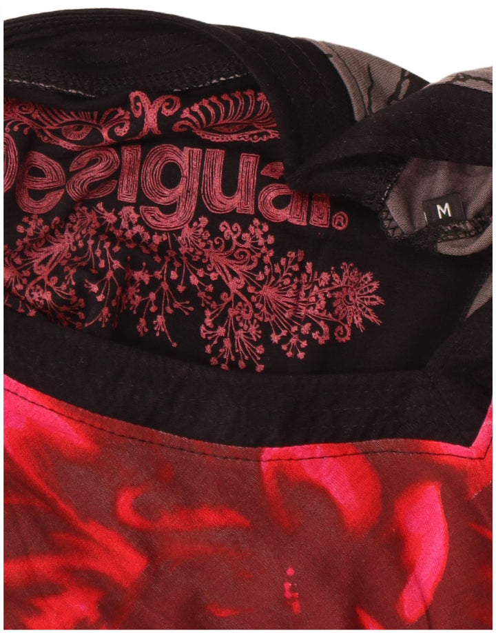 Desigual Γυναικείο γραφικό μακρυμάνικο UK 12 μεσαίο πολύχρωμο φλοράλ