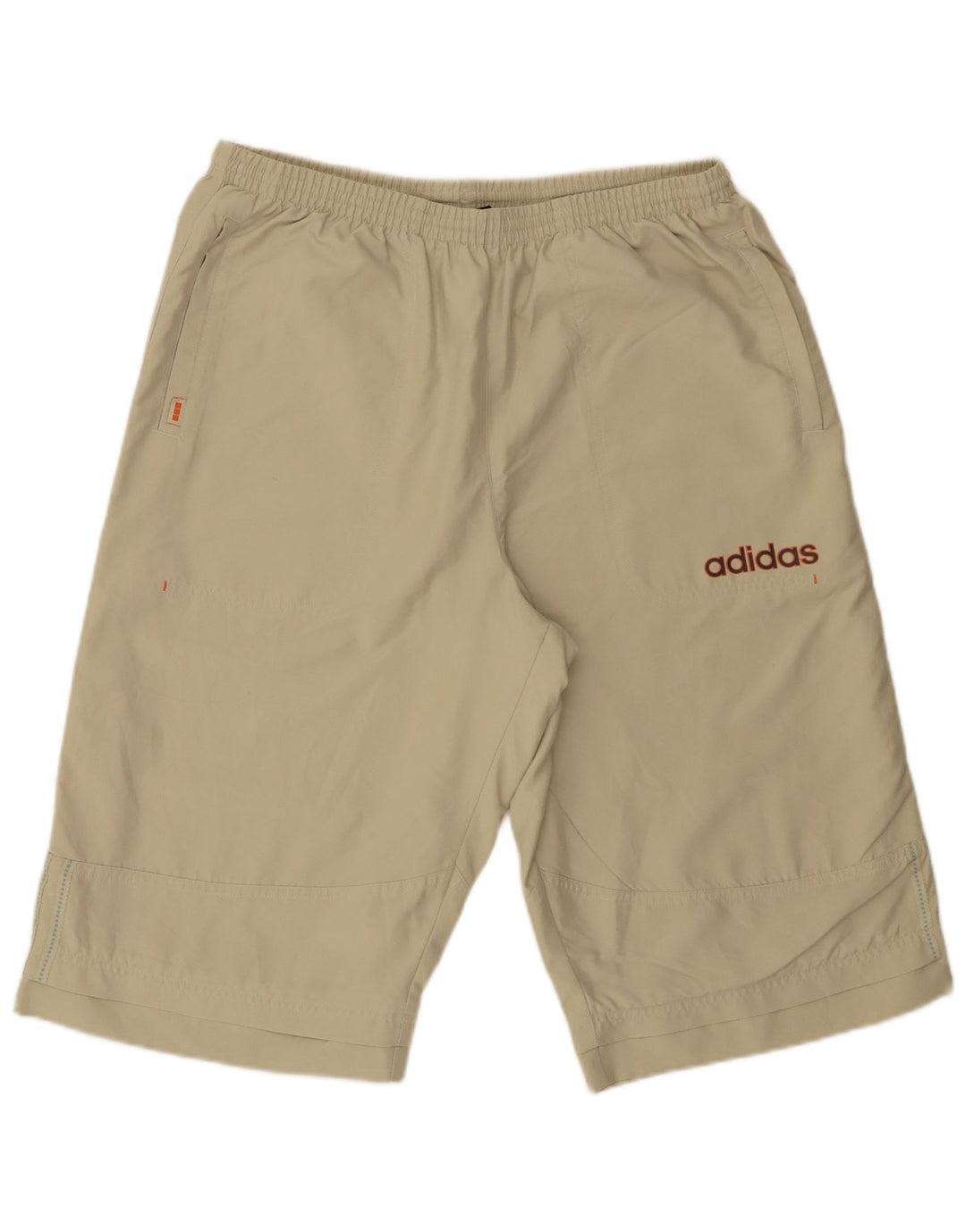 Ανδρικό αθλητικό σορτς Adidas μεγάλο πράσινο πολυεστέρα