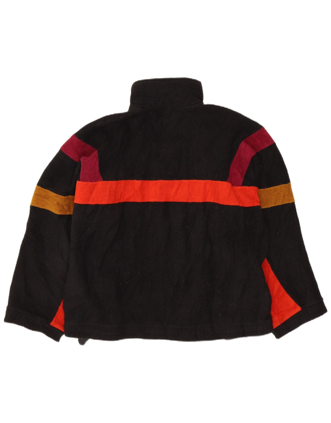 Ανδρικά κουμπιά FILA Fleece Jumper IT 48 Medium Black Colourblock