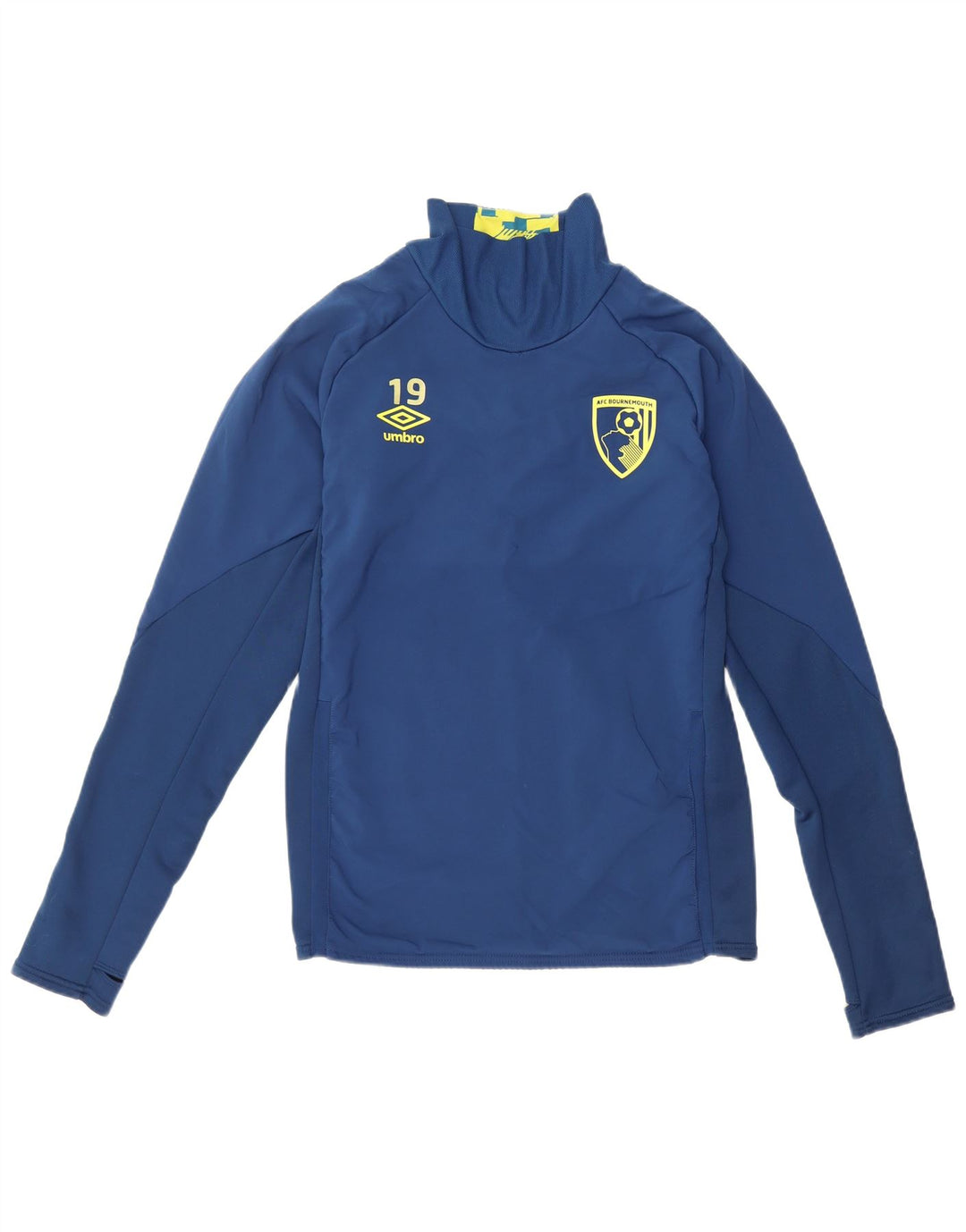 Ανδρικό γραφικό τοπ Umbro Μακρυμάνικο Μικρό Navy Blue