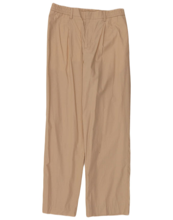 Zara Ανδρικό Φαρδύ Παντελόνι Chino Μεσαίο W31 L30 Μπεζ