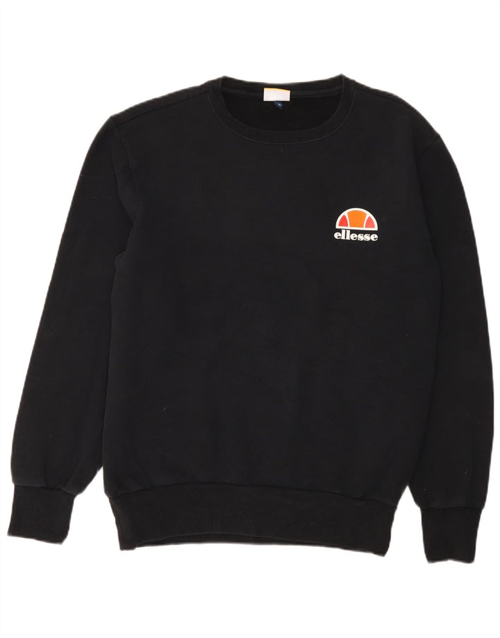 Ανδρικό φούτερ ELLESSE Jumper Μεσαίο μαύρο βαμβακερό