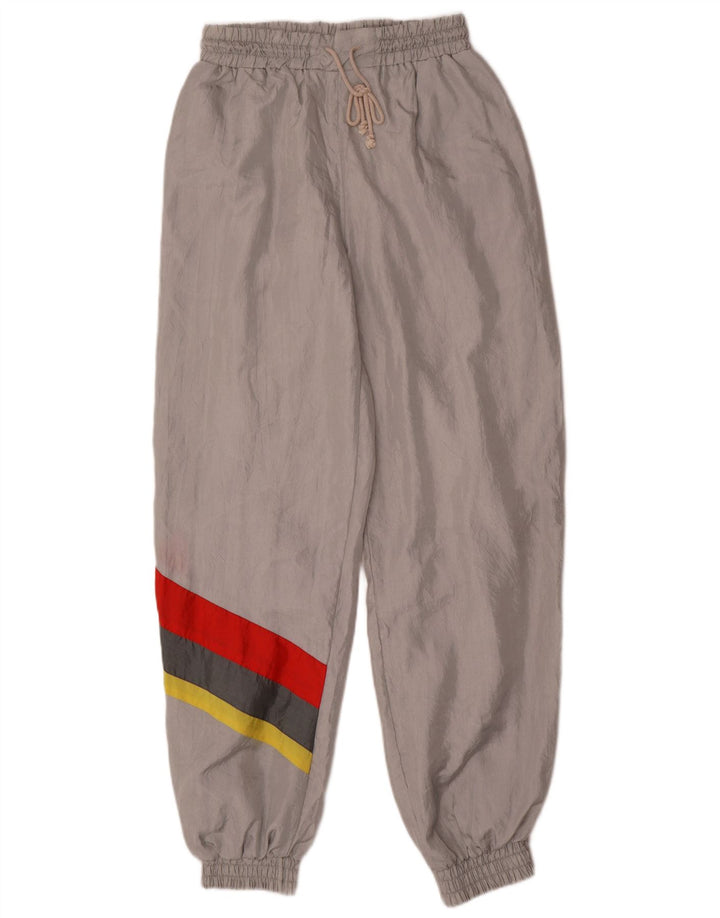 Vintage ανδρική φόρμα παντελόνι Joggers Medium Grey Colourblock Polyamide