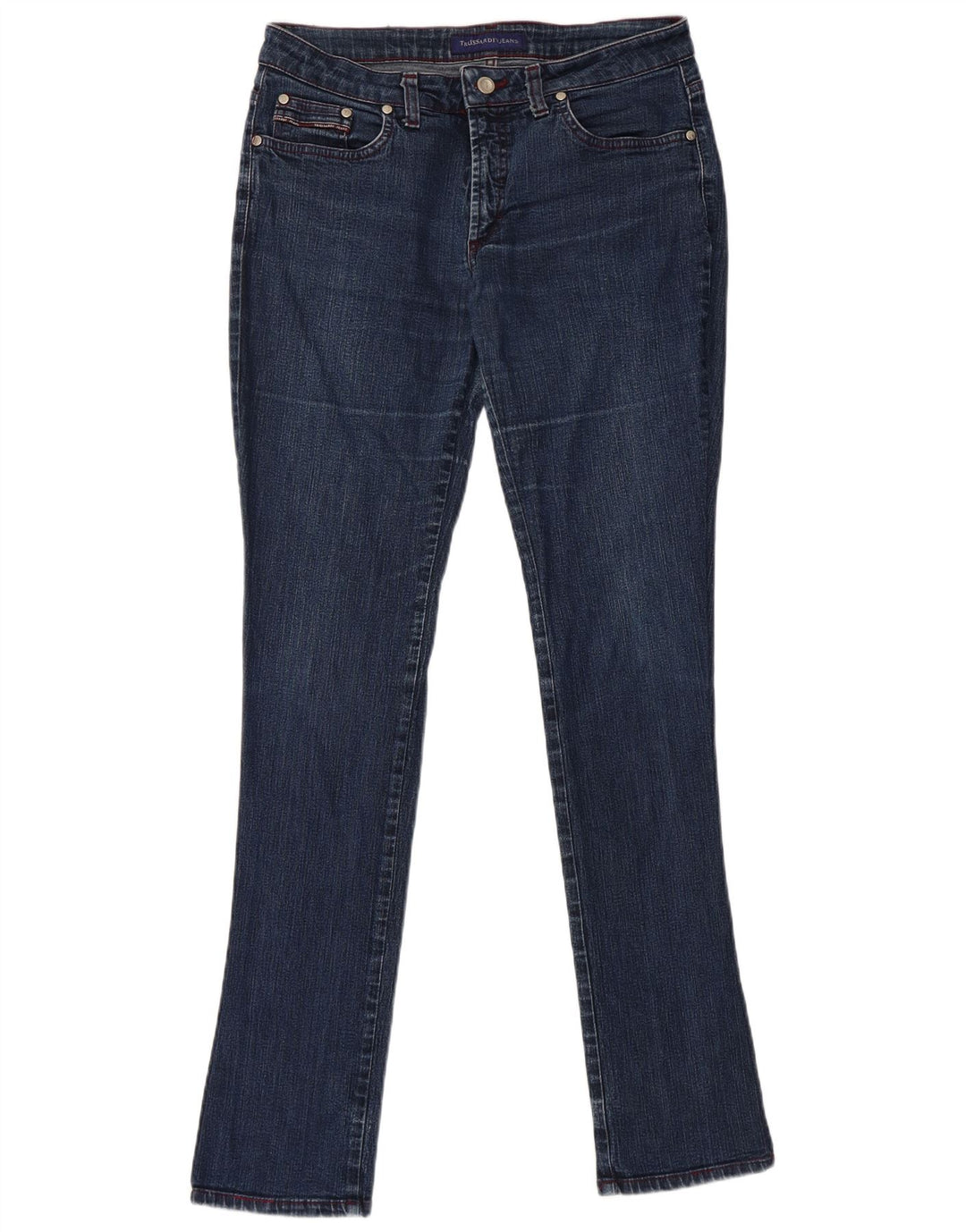 TRUSSARDI Γυναικείο Skinny Jeans W30 L33 Μπλε βαμβακερό