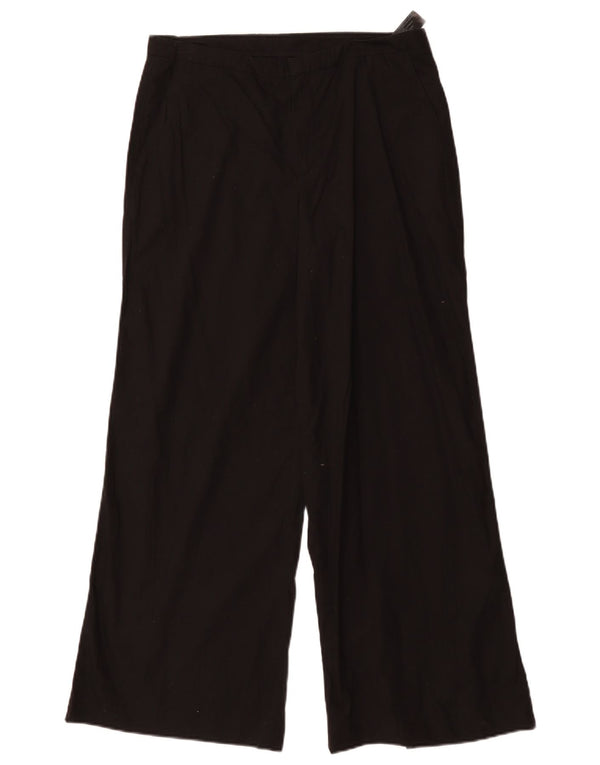 MASSIMO DUTTI Γυναικείο φαρδύ παντελόνι Chino EU 40 Medium W30 L29 Μαύρο